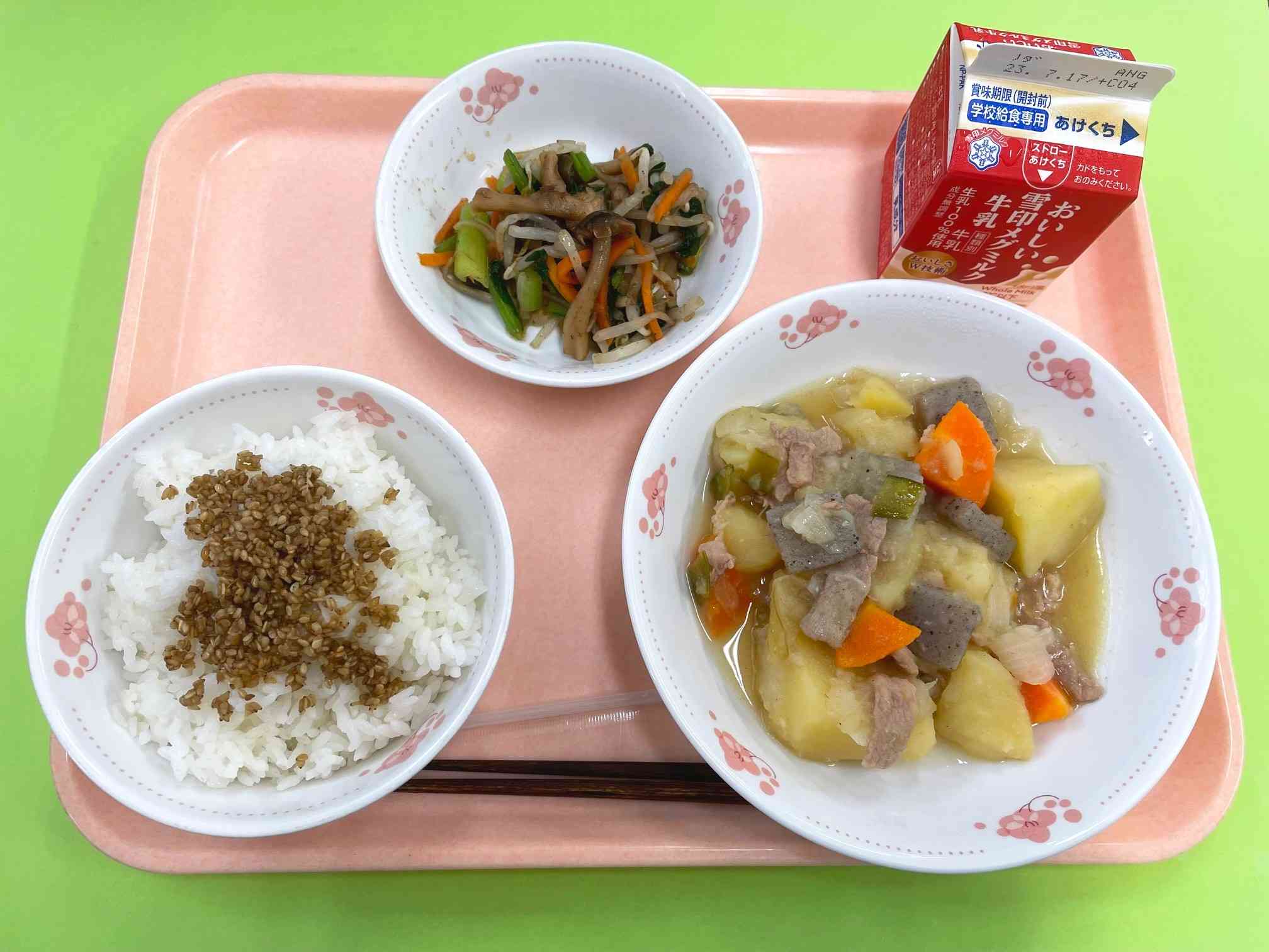 今日の給食 - 江東区立扇橋小学校